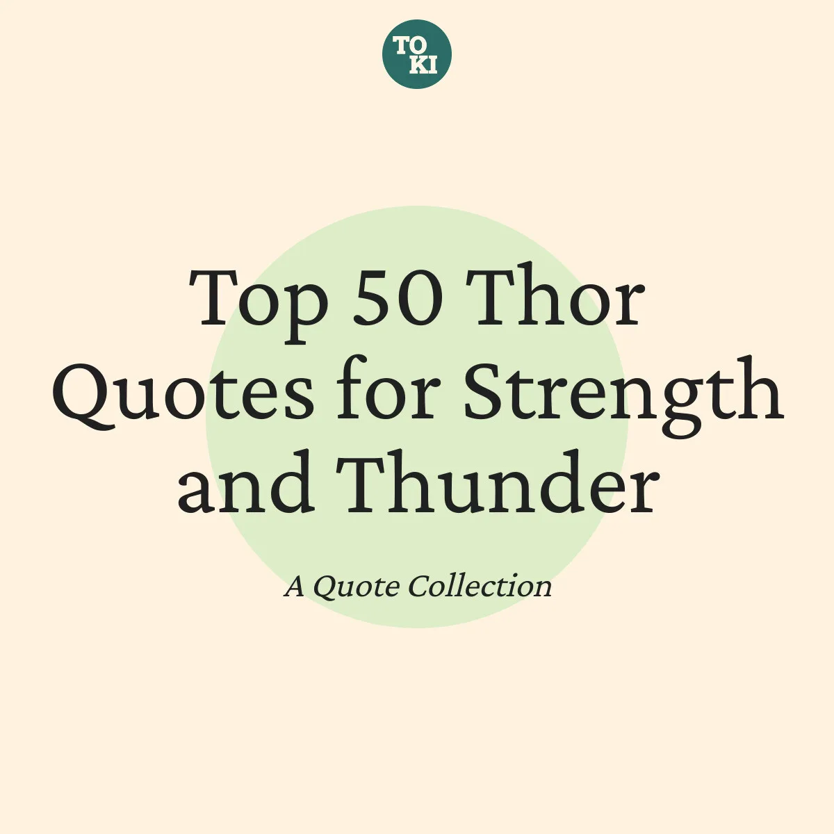 Top 50 Thor Quotes for Strength and Thunder